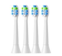 Compatible avec les têtes de brosse à dents électriques de rechange souples, lot de 8 poils multi-angles for une élimination efficace de la plaque dentaire(4pcs)