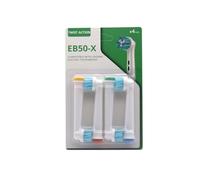 Compatible avec les têtes de brosse à dents électriques OB série DB tête de brosse de remplacement rotative universelle multifonction(EB-50X(4pcs/1pack))