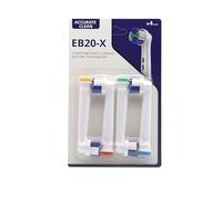 Compatible avec les têtes de brosse à dents électriques OB série DB tête de brosse de remplacement rotative universelle multifonction(EB-20X(4pcs/1pack))