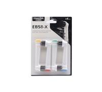 Compatible avec les têtes de brosse à dents électriques OB série DB tête de brosse de remplacement rotative universelle multifonction(EB-58X(4pcs/1pack))
