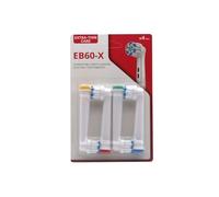 Compatible avec les têtes de brosse à dents électriques OB série DB tête de brosse de remplacement rotative universelle multifonction(EB-60X(4pcs/1pack))