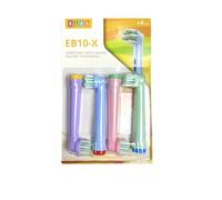 Compatible avec les têtes de brosse à dents électriques OB série DB tête de brosse de remplacement rotative universelle multifonction(EB10-X(4pcs/1pack))