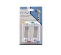 Compatible avec les têtes de brosse à dents électriques OB série DB tête de brosse de remplacement rotative universelle multifonction(EB-17XS(4pcs/1pack))