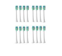 Compatible avec les têtes de brosse à dents Phil Sonicare HX3/HX6/HX9 Series HX3210/3211/6150/6500/6510/6530/9342/6730(16Pcs P2)