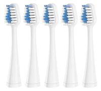 Compatible avec les têtes de brosse à dents rechange AquaSonic Duo Series for centres dentaires domicile(5pcs WHITE)