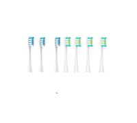 Compatible avec les têtes de brosse à dents rechange Oclean 7 pièces Flow/X/X PRO/Z1/F1/One/Air 2/SE Soft Sonic Toothbrush Vacuum Bristle(PURPLE)