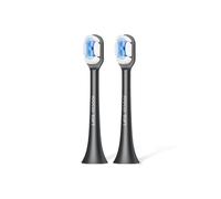 Compatible avec les têtes de brosse à dents rechange SOOCAS X3S X3U/X3pro/D2/D3S/D5 Sonic Electric Tooth Brush Head Buses Jets(2 soft black)
