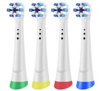 Compatible avec les têtes de brosse de rechange pour brosse à dents électrique Oral B iO, recharges de têtes de brosse à dents pour les séries iO 2 3 4 5 6 7 8 9 10 Black-12 Pcs