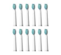 Compatible avec les têtes de rechange for brosses à dents électriques Fairywill, ensembles de têtes électriques for brosses à dents à tête FW-507, FW-508 et FW-917(FW01(3pack-12pcs))