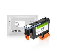 Compatible avec Les têtes d'impression HP 771, CE017A, CE018A, CE019A et CE020A for Les imprimantes DesignJet séries Z6200, Z6600 et Z6800.(1PC - PBK and LGY)