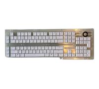Compatible avec Les Touches Noires Mates Logitech G913 G915. | Légendes transmettant la lumière avec une texture mate antidérapante. Convient à TKL/complet G913/G915.(White)