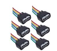 Compatible Avec Lexus Pour HS250h Kit Réparation Pour Connecteur Faisceau Bobines D'allumage Fils Embout Femelle Étanche 90980-11885 Connecteur Bobine D'Allumage(6 Pieces)