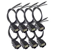 Compatible avec Lincoln MKC MKT 2013-2017 et MKS 2009-2016 : Faisceau de connecteurs de Bobine d'allumage 9U2Z14S411EA (8 pièces)
