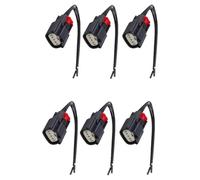 Compatible Avec Lincoln Pour Mkt 2013-2017 Connecteur Bobine D'allumage Fil Prise Adaptateur Faisceau Étanche Ensemble Remplacement 9U2Z14S411EA Connecteur Allumage(6pcs)
