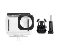 Compatible avec l'objectif GoPro Hero 9-12 Black Max - Boîtier étanche 40 m avec Support à Boucle et vis