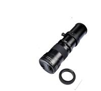 Compatible avec l'objectif téléobjectif Zoom Manuel Canon 420-800 mm F8.3-16 avec Adaptateur T2(Black,EF)