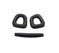 Compatible avec Logitech G935 et G430, coussinets d'oreille et arceau de rechange, noirs, lot de 3