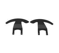 Compatible Avec Logitech Pour G29 G923 Palettes Changement Vitesse Robustes Volant De 13 À 14 Pouces Contrôleur Mise Niveau Pièces Décoratives Concaves 2 Pièces palette changement vitesse