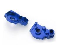 Compatible avec LOSI pour Mini-b pour Mini-t 1/16 1/18 RC, Pièces De Voiture sur Chenilles, Accessoires pour Buggy pour Course, Boîtier De Boîte De Vitesses en Aluminium Pièces détachées RC(Blue)