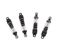 Compatible avec Losi pour Mini-T 2.0 2WD pour Stade 4 Pièces Amortisseur Avant Arrière en Métal pour Amortisseurs À Ressort Pièces De Mise À Niveau De Camion RC 1/18 RC Voiture Amortisseurs