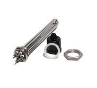 Compatible avec Lujinxun, élément chauffant avec sonde, vis de terre, filetage BSP 1/4", thermoplongeur électrique tubulaire 3U(Type2,220V_12KW 355MML)