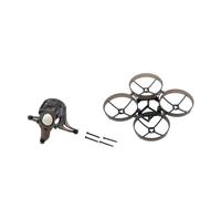 Compatible avec L'unité Aérienne HappyModel O4, La Verrière De Caméra Mobula7 O4 Et Le Kit De Cadre Mobula7 O4, Empattement M80 Bwhoop De 80 Mm for Hélice De 45 Mm.(Black Frame Canopy)