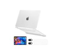 Compatible avec MacBook Pro 14" A3427 A3426 A3434 A3112 version 2026-2021 avec puce M5 M4 M3 M2 M1 Pro/Max, coque à paillettes scintillantes + housse de clavier + protecteur d'écran + coque pour