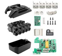 Compatible avec Makita 18 V BL1830 BL1840 BL1850 BL1860 Kit de réparation de boîtier de batterie au lithium avec circuit imprimé, boîtier de batterie en plastique, kit de remplacement pour 3ah-6ah