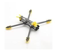 Compatible avec Mark4, châssis de quadricoptère 5 pouces/225 mm et 7 pouces/295 Bras, en Fibre Carbone 3K, Drone Course RC Freestyle FPV 5"/7" pièces imprimées(Mark4 7inch Yellow)