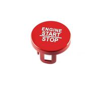 Compatible Avec Maserati Pour Ghibli Pour Levante Pour Quattroporte 2013-2022 Autocollant De Réparation Pour Boutons Poussoirs De Démarrage Et D'arrêt Du Moteur, Couvercle Bouton(Rouge)