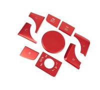 Compatible avec Mazda-3 2019, 2020 et 2021 et Mazda CX-30 2020-2021 : Garnitures de Boutons multimédias pour Console Centrale.