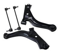 Compatible avec Mazda Tribute 2005-2008-2010-2011 OEM : K80400 K80399 K80296 - 4 Bras de Suspension inférieurs Avant, rotule et Barre antiroulis