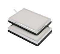 Compatible avec Medify, lot de 2 filtres de rechange 3 en 1 H13 à charbon actif True HEPA for purificateur d'air MA-15