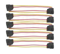 Compatible Avec Megane 10 Pièces Connecteur Bobine D'allumage À 2 Broches Faisceau Câbles Assemblage Électrique Étanche 8200765882 Connecteur Allumage