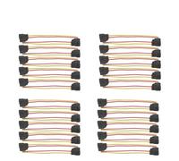 Compatible Avec Megane Pour Laguna Pour Kangoo 7700875000 Connecteur Bobine D'allumage Prise Faisceau De Câbles Prise En Queue Cochon Bobine D'Allumage Câbles Fiche(40PCS)