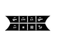 Compatible Avec Mercedes-Benz C Class W204 2007-2014 Autocollant Pour Bouton De Climatisation De Console Centrale