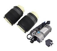 Compatible avec Mercedes-Benz Classe E W212 S212 C212 E 200 220 250 300 350 400 500 63 : Kit de Suspension pneumatique AMG avec compresseur (réf. 2123200325)