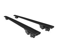 Compatible Avec Mercedes Classe C 3 (S204) Pre-Facelift 2008-2011 Hook Model Barres De Toit Porte-Bagages De Voiture Noir 2 Barres