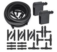 Compatible Avec Mercedes Pour Benz Pour Sprinter II 2006-2018 Buse De Lavage Tuyau De Pulvérisation Monté Sur Le Bras D'essuie-glace 2E1955985 2E1955986 Voiture Buse pare-brise