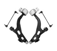 Compatible avec Mercury Montego AWD 2005-2007 OEM : MS40147 MS40148 Kit de 4 pièces pour Bras de Suspension inférieur Avant avec rotule et biellette de Barre stabilisatrice