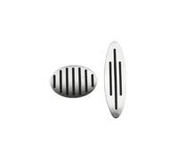Compatible Avec MINI Cache Pédale Gaz Frein Embrayage Multi-Modèles | compatible Cooper Countryman JCW,acier inoxydable,antidérapant,ajustement précis,protecteur pédale,accessoire auto(2Pcs AT)