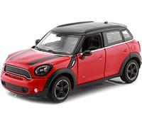 Compatible avec Mini Cooper S Countryman R60 2010 Bleu métallisé 1:24 Rastar 56400