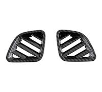 Compatible avec Mini pour Cooper pour Clubman F54 2015-2023 Garniture Décorative Couvercle Sortie D'aération Supérieure Avant Voiture Décoration de Voiture(Carbon Fiber Style)