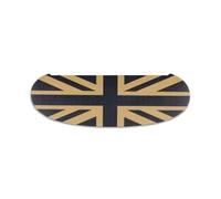 Compatible avec Mini pour Cooper R55 R56 R57 R58 R59 R60 R61 Autocollants Rétroviseur Voiture Pare-Soleil Miroir Maquillage Intérieur Décoration de Voiture(Color 15)