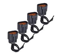 Compatible avec Mitsubishi Eclipse et Galant 2004-2012connecteur Femelle 3 Broches pour Faisceau de Bobine d'allumage MR994643lot de 6 (4 pièces)