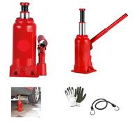 Compatible avec Mitsubishi Pajero 3P CRIC Bouteille HYDRAULIQUE DE 3 TONNES pour Voitures VEHICULES CRIK en Metal avec CRIC pour Levage PNEUMATIQUE Hauteur DE 17 A 33CM