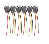 Compatible Avec Mitsubishi Pour Galant 2004 2005 2006 2007 6 Pièces Connecteur Faisceau Câbles Électriques Queue Cochon Prise 12124686 12124685 Câblage Bobine D'allumage