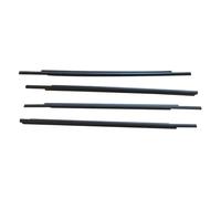 Compatible Avec Mitsubishi Pour Outlander 2007-2012 4 Pièces Fenêtre Latérale Voiture Bande D'étanchéité Extérieure Moulure Porte Ceinture Voiture Bande d'Étanchéité vitres