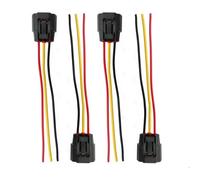 Compatible Avec Mitsubishi Pour Space Pour Runner 1999-2002 Connecteur Bobine D'allumage Prise Harnais Kit Réparation Queue Cochon Femelle Étanche Connecteur Bobine D'Allumage(4 PCS)