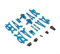 Compatible avec MJX 14209 14210 Pièces De Voiture RC 1/14 Support De Moyeu De Coupelle De Direction en Métal Supérieur Inférieur pour Kits D'assemblage De Bras Oscillant Pièces Mise RC